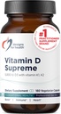 Designs for Health Vitamin D Supreme - Vitamin D 5000 IU with 2000mcg Vitamin K as MK4 for Bone Health, Heart Health, Mood & Immune Support - Vitamin D3 Enhanced with GG Supplement (180 Capsules)