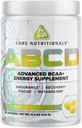 Podstawowe odżywki Platinum ABCD Advanced BCAA Suplement energetyczny, Poprawia wytrzymałość, Odzysk i Focus 30 Słupki (Lemon Drop)