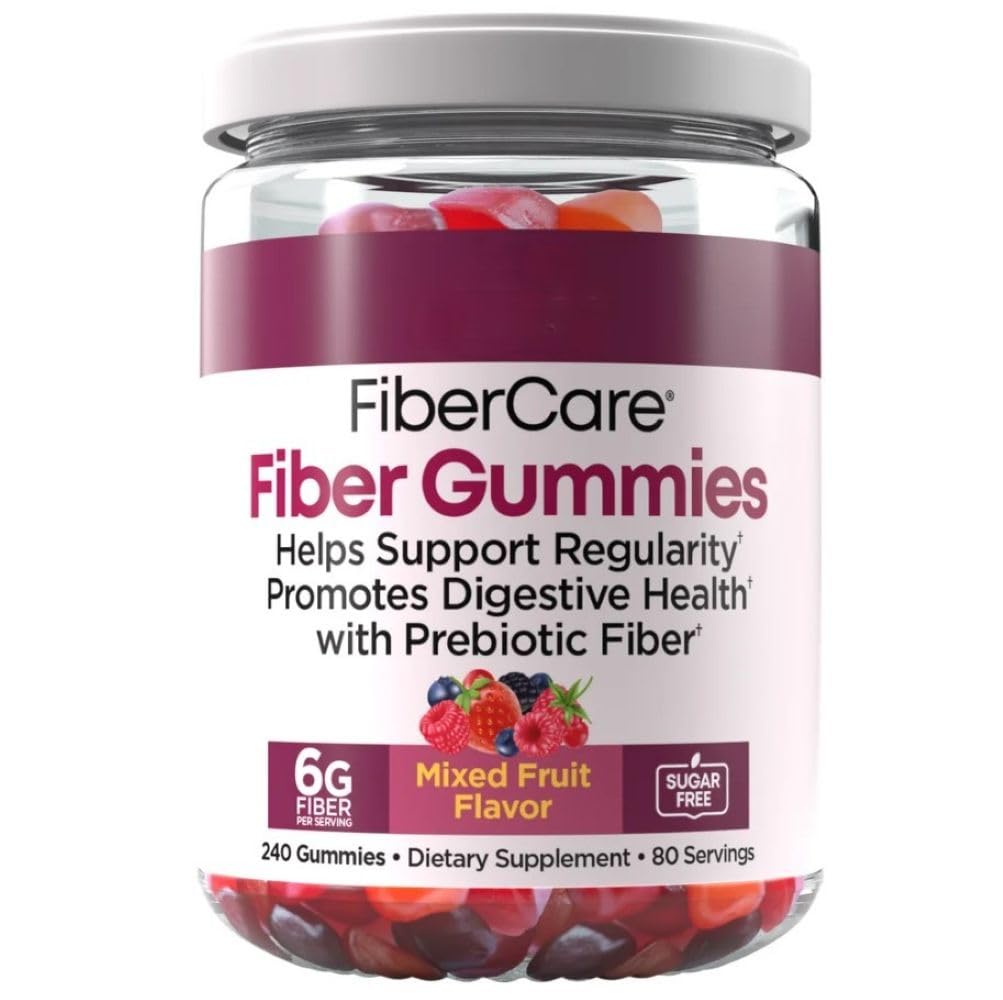 COUNTR Farm Fiber Gummies Sugar Free G6 Fiber PER serving mieszany aromat owoców 240 CT