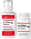 100 Tabletki - suplement potasu do cytrynianu - skuteczny Alkali Therapy & Prosty schemat dawkowania - Najlepsze dla Depletion potasu i Kamienie Nerki - Zawiera 1080mg cytrynianu potasu na tabletkę