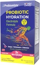 Probiolyte Probiotic Hydration Amplifier. Elektrolity + Kluczowe witaminy + Probiotyki + Prebiotyki + Postbiotyki + Citrulina 124; Lepsza wytrzymałość, Wydajność, Energia, Gut Zdrowie 124; Pasja Owoce 124; 10 Kije