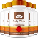 Body Clean Pills, Oficjalny suplement BodyClean Kapsułki - Maksymalna moc, Body Clean All Natural Formula Pills, BodyCleanse Glyco Optimizer Complex, BodyClean Recenzje wsparcia zdrowia (5 Pack)