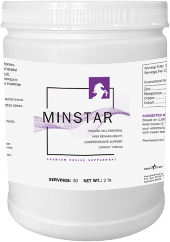 Zielona Gwiazda, MinStar, Suplement do Rekinów w proszku, Dodatek paszowy, 2 Lbs