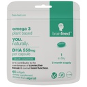 DHA Supplements (60) DHA 124; Double Concentrat Omega 3 DHA 500 mg PER kapsułki - 1 dziennie DHA 124; Brain & Eye Health Support Assistance 124; Vegan DHA - Omega 3 Algae Oil 124; DHA 1000mg x 2 kapsułki DHA 124; 2 Month Supply Assistance 124; Sustainable