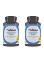 Twinlab Magnezu Czapki - Wysoka Absorpcja Magnezu Suplement do Wspomagania Rasy Ręki - Magnezu Kapsułki do Ulgi Stress, 420 mg, 100 Hrabia, 2 Pack