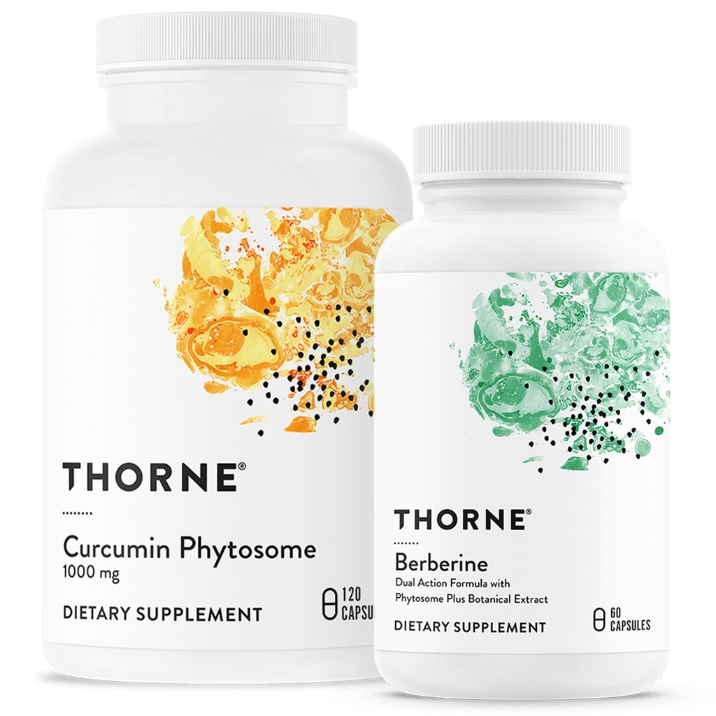Cône - Ogólny Wellness Bundle - Curcumin Phytosome & Berberine - 30 do 60 Służb