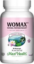 Menopauza Suplementy dla kobiet Gorące błyski i nocne poty - Hormony Równowaga, Menopauza Relief dla kobiet i Perimenopauza Wsparcie - z Black Cohosh, DIM & Red Clover - Womax - 60 Ct