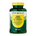 Wiosenna Dolina Super witamina B- Complex Tablets Dietetyczny suplement (250 tabletek) - Nowy wygląd