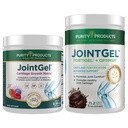 Czystość Produkty Bundle - JointGel (Berry Powder) + JointGel (Super Chocolate Powder) Bioactive Collagen Peptydes + MSM - Wspiera wspólne działanie i elastyczność podczas wzmacniania wspólnej chrząstki