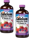 LQD Magnezu wapniowego Citrate (Mixed Berry) 2- Pack