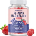 Magnezu Gummies Calming dla dzieci 124; Truskawki 124; Relaksacja i naturalne cykle snu 124; Relaksowanie Magnezu dla dzieci z rumiankiem i balsamem cytrynowym 124; Non-GMO, Gluten- Free 124; Relaksowanie Gummies 60ct