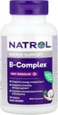 Natrol B- Complex, Szybko rozpuszczalne, Kokosowe, 90 Tabletki