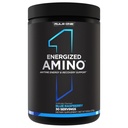 Artykuł 1 Białko Energized Amino - Daytime Energy and Recovery Support with BCAA, Glutamine, Citruline, Beta Alanine, Kofeina z zielonej kawy i ekstrakty z liści herbaty (Blue Malina, 30 Służenia)