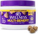 Wellness Masło orzechowe & Jabłko Smaczne Soft Chews Multi- Dodatki korzyści dla psów, 45 Hrabia