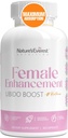 Kobieta Libido Booster for Women - Fast- Acting with Horny Goat Weed, Maca Root & Ashwagandha Between 124; Zwiększenie Pasji, Wrażliwość & Desire, Reduct Dryness - 60 Caps