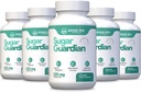Sugar Guardian Herbal- Based Solution Supplement Supplement 124; 525mg 180 Kapsułki proszkowe - 6 Miesiące dostaw 124; Składniki roślinne - Nie GMO - Made in USA - 6 Pack