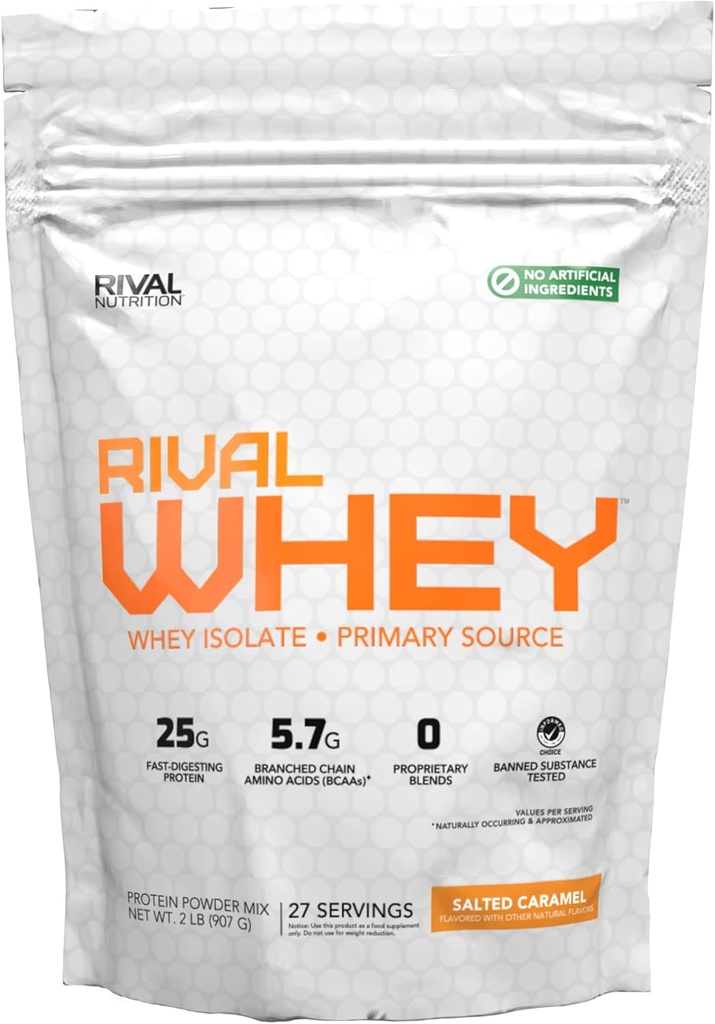 Naturalnie pachnące Rival Serwatka - karmel solony 2lb