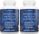 Prostate Health Supplement for Men A Complex with Saw Palmetto Multi- Ingredient Formuła, 30 Synergistic Vitamin & Herbs do wsparcia Prostate i Tract zdrowia, Dwa Butelki 40 Day Supply!