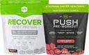 SFH Pre and Post Workout Bundle 124; Push Fruit Punch Bag + Bag Czekoladowy Recover