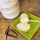 BariSuccess Vanilla Serwatka Isolate Protein Powder - 30g Protein, 30 Servings / Container - Wolny od tłuszczu, cukru, gluten, soi & Laktoza - Niskie białko nadziewane pokarmem
