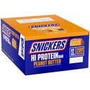 SNICKERS Hi Protein Bar - Masło orzechowe i karmel, 2.0 oz, Opakowanie po 12, Wysoki poziom białka, Zdrowy dla dorosłych