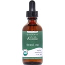 Herb Lore Organic Alfalfa Leaf Tincture - Alkohol wolny płynne Herbal Supplement Supplement Drops for Beast, Lactation & Total Wellness (2 fl oz)