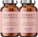 Witamina Bounty Women 's Pro- Daily Probiotic - Wspiera Waginalny, Pokarmowy i pH Równowaga, 10 Miliard CFU, 5 Szczepów + Żurawiny - 2 Opakowanie 60 Kapsułki