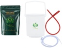 Zestaw do kawy Enema do Colon Cleansing z 1 LB Enema Coffee - Gerson Zatwierdzony zestaw do domu Enema - Zestaw do bukietu - Terapia Roast Coffee Detox Cleanse - Enema Coffee Organic