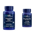 Przedłużenie życia Curcumin Elite Turmeric Extract, Promotuje zdrową reakcję zapalną i One- Per- Day Multivitamin - Pakowane z ponad 25 Witamin