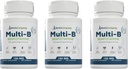 Benfotiamina Multi- B Neuropatia Formuła wsparcia 150mg 120 Kapsułki żelatyny na butelkę - Opakowanie po 3 Butelki