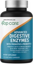 H4U Digestive Enzymes: Ultimate Health Solution with Probiotics, Prebiotics, and Enzymes for Both Women and Men. Ten wegetariański suplement enzymatyczny zawiera 180 kapsułek.