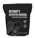 Anthony 's Aktywowany Węgiel, 1 Ib, Made in USA, Ultra Fine, Gluten Free & Food Grade