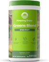 Zadziwiająca energia mieszania trawy: Smoothie Mix, Super Zielone proszku i roślin Kofeina oparta z Matcha zielona herbata i buraka korzeń proszku, Lim cytryny, 60 Słupki (Packaging May Vary)