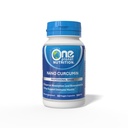 One Planet Nutrition Nano Curcumin 500 mg Kapsułki wegetariańskie (60 Servings), Nano do wysokiej absorpcji, Wspiera ogólne Wellness, Non-GMO, Wegan, Gluten- Free