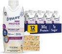 Upewnij się, że Max Protein Shake 124; Tort urodzinowy 124; Gotowy do picia 124; 30 g białka dla zdrowia mięśni 124; 1 g cukru, 4g Fiber 124; 11 fl oz, 12 Pack