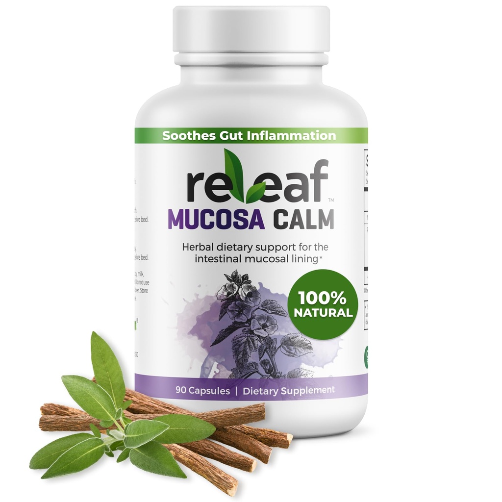 MucosaCalm - Herbal Dietetyczny Wsparcie dla błony śluzowej jelit