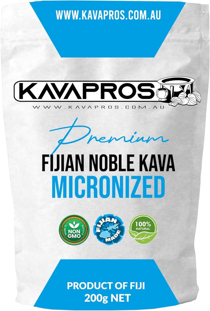 Premia Mikronizowana Kava Czysty Organiczny Fidżi Kawa Proszek z 6yr Stary Korzeń