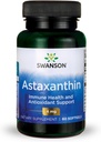 Swanson Astaxanthin Eye, Brain, and Skin Health Antioksydant Supplement for Screen- Heavy Adult Seeking Vision and Free Radical Protection - 4 mg (60 Softgels)