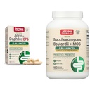 Jarrow Formulas Jarro- Dophilus EPS Probiotics 10 Billion CFU Saccharomyces Boulardii Probiotics + MOS 5 Billion CFU Probiotic Yeast