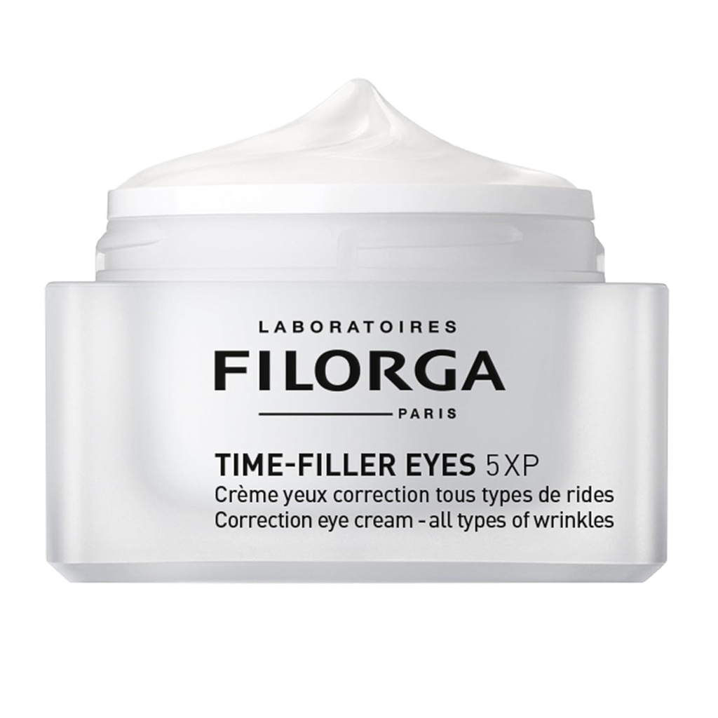 Filorga Time- Filler Eyes Daily Anti Aging and Rotinkle Reducing Eye Cream With Hyaluronic Acid to Minimaze Rinkles and Dark Circles, Lift Eyelids, and Enhance Lash