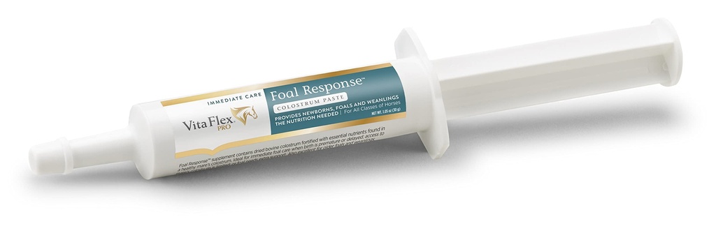 Farnam Vita Flex Pro Foal Supplement and Response, Natychmiastowa Karma Colostrum Paste 1.05 Ounces