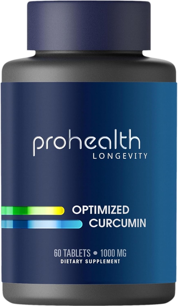 ProHealth Longevity Optymalizowana kurkumina Longvida ® - 1000 mg, 60 tabletek