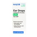 Major Pharmaceuticals 255984 Otic Ear Drop, Porównaj z Debrox, 15 ml Objętość, Boksed