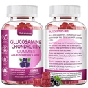 Glukozamina Chondroitin Suplementy z MSM & Elderberry Breats 124; Glukozamina Chondroitin Gummy dla kobiet i mężczyzn 124; Gumma chondroityny Gummies Glukozamina Dodatkowa siła 124; Suplement Joint Supplement Breath 124; 1 opakowanie