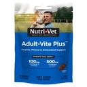 Nutric -Vet Adult- Vite Plus pies Multivitamin Soft Chews, Daily Dog Supplement with Vitamins Minerals and Antioksydants, Supports Skin, Immune, Joint, Gut Health, Smaczne kurczaka Flavor, 70 Count