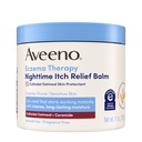 Aveeno Eczema Terapia Nighttime Itch Relief Balm, Eczema Cream for Body, Moisturizing Colloidal Oatpean & Ceramid Formuła, Wolne zapachy, Soothing Suchy Swędzonej Skóry, 11 fl oz