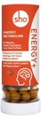 SHO Energy + Vegan Energy & Focus Supplements 60 Pills- Matcha Extract, Methylled B Complex Witamina B Complex, i Cafeline Natural Energy Booster for Men & Women Without Crash & Jitters, Wypełnienie butelki