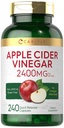 Carlyle Jabłko Cydr Ocet kapsułki 124; 2400mg 124; 240 Hrabia 124; Non- GMO, Gluten