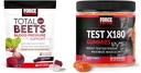 Czynnik siły Całkowite złamania ciśnienia krwi Wsparcie 60 Chews + Test X180 Gummies Testosteron Booster dla mężczyzn 60 Gummies