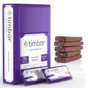 batonik timbar protein 12 pack network 124; 12g protein & 9g włókni- Energy & Nut Bars network 124; gluten free, Non-GMO, Dairy Free, Healthy On- the- snack & Meal replacement (12 opakowań, czekoladowe Brownie)